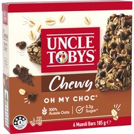 Uncle Tobys Chewy Oh My Choc Muesli Bars