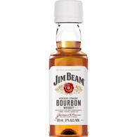 Jim Beam White Label Bourbon Miniatures