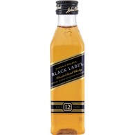 Johnnie Walker Black Miniatures Scotch Whiskey