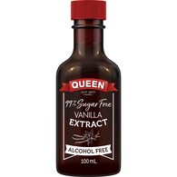 Queen 99% Sugar Free Vanilla Extract Alcohol Free