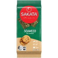 Sakata Rice Crackers Seaweed Snack