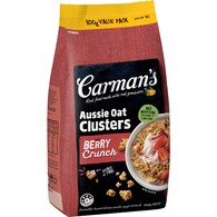 Carman's Aussie Oat Cluster Berry Crunch Value Pack