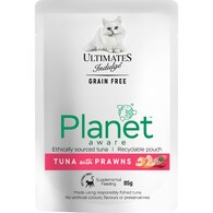 Ultimates Indulge Planet Aware Tuna With Prawns Wet Cat Food