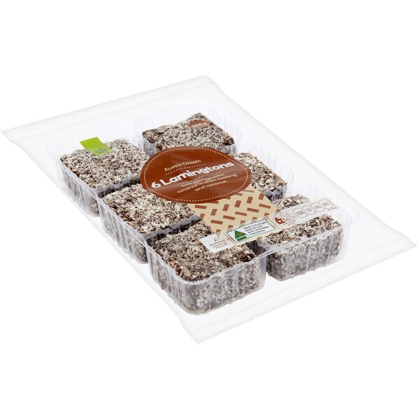 Woolworths Lamingtons 6 Pack