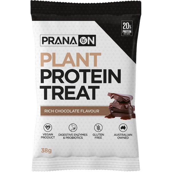 PranaOn Plant Protein Treat Rich Chocolate Flavour 38G
