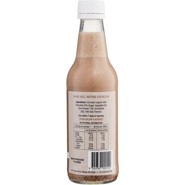 Grumpy Farmer Gourmet Dairy Chocolate Milk 300ml