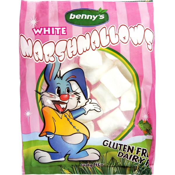 Benny's White Marshmallow 150g
