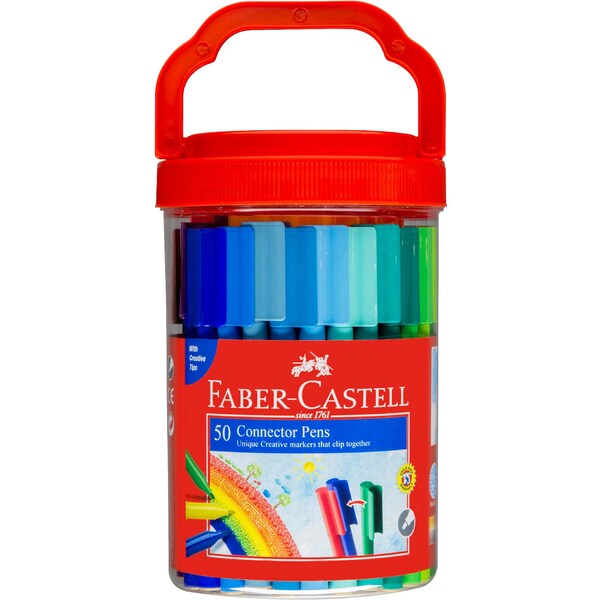 Faber-Castell Connector Pens 50 pack