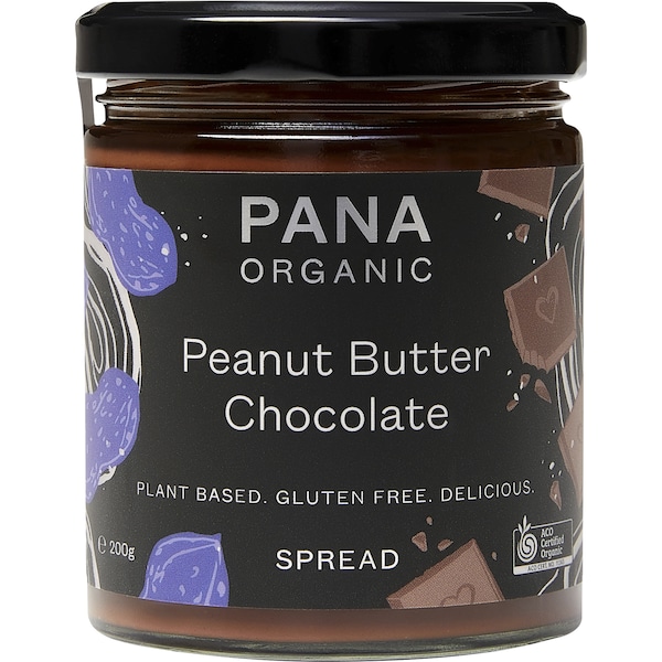 Pana Organic Peanut Butter Chocolate Spread 200g