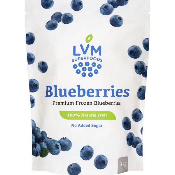 LVM Superfoods Blueberries 1kg