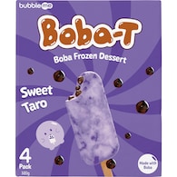 bubbleme Boba T Bubble Tea Frozen Dessert Sticks