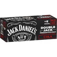 Jack Daniel's Double Jack & Cola Can