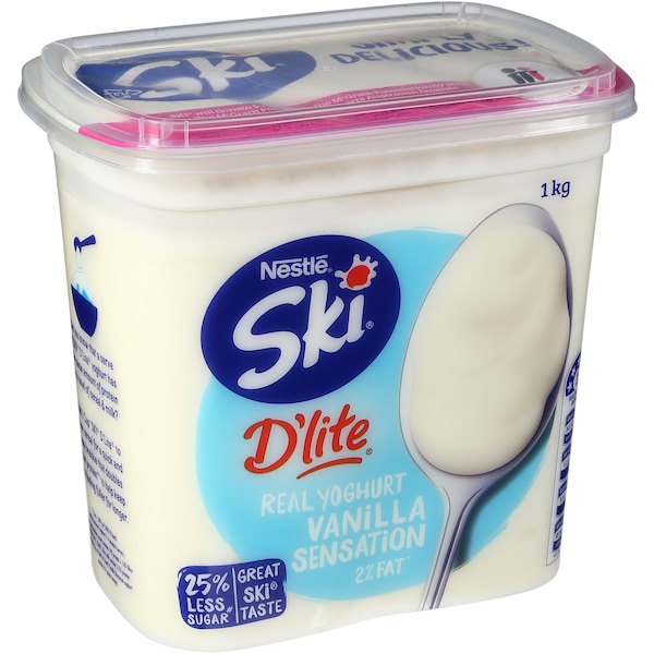 Ski d'Lite Vanilla Creme Yoghurt 1kg