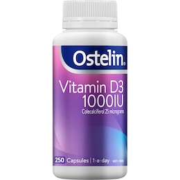 Ostelin Vitamin D3 1000IU Capsules 250 pack – Woolworths