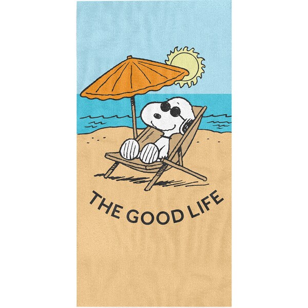 Christmas Beach Towel Snoopy each
