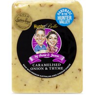 Hunter Belle Dairy Co Caramelised Onion & Thyme Cheddar
