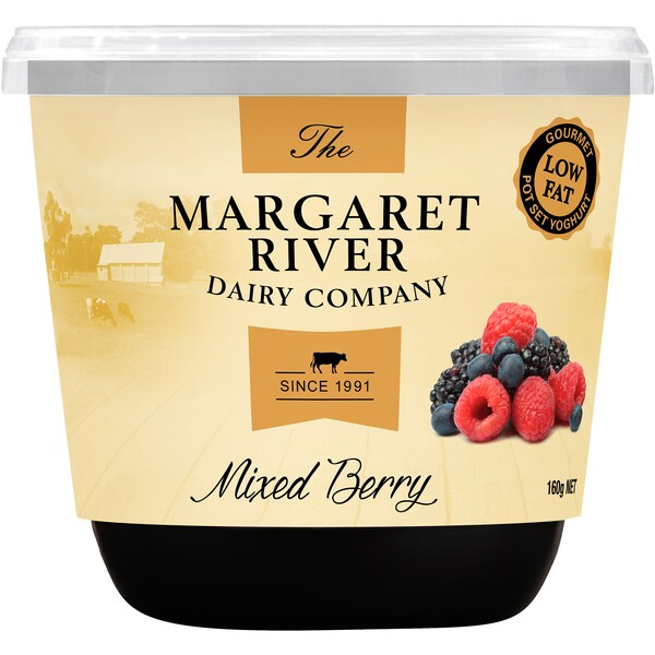 Margaret River Yoghurt Mixed Berry 160g