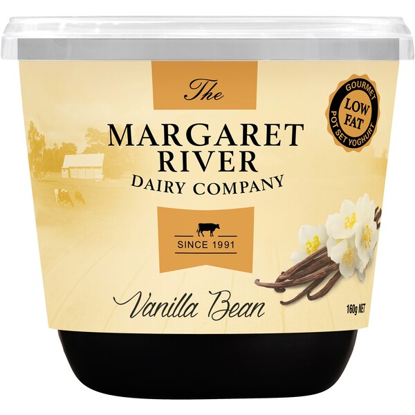 Margaret River Yoghurt Vanilla Bean 160g