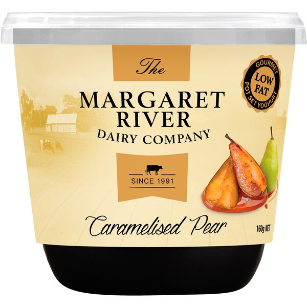 Margaret River Yoghurt Caramelised Pear 160g