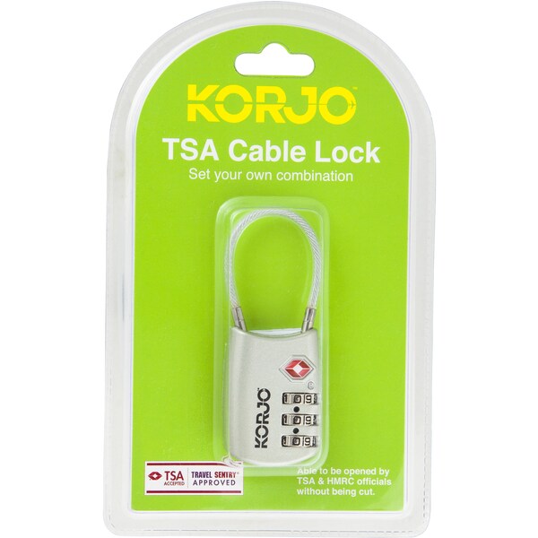 Korjo Tsa Cable Combination Lock Each