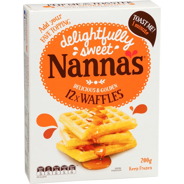 Nanna's Waffles Original 200g