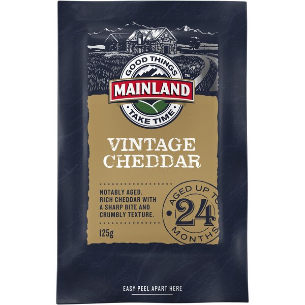 Mainland Cheddar Vintage 125g