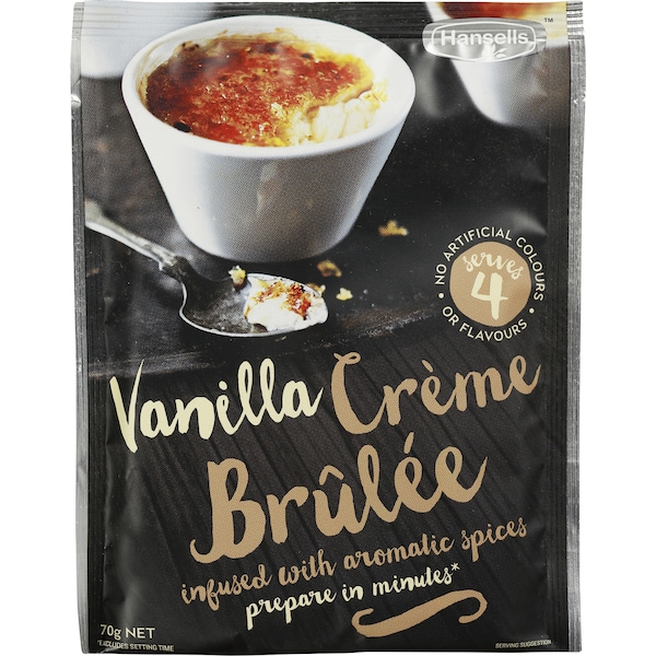 Hansells Make At Home Creme Brulee 70g