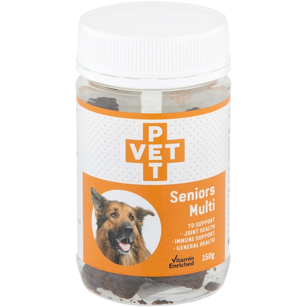 Pet Vet Seniors Multi Chews 150g