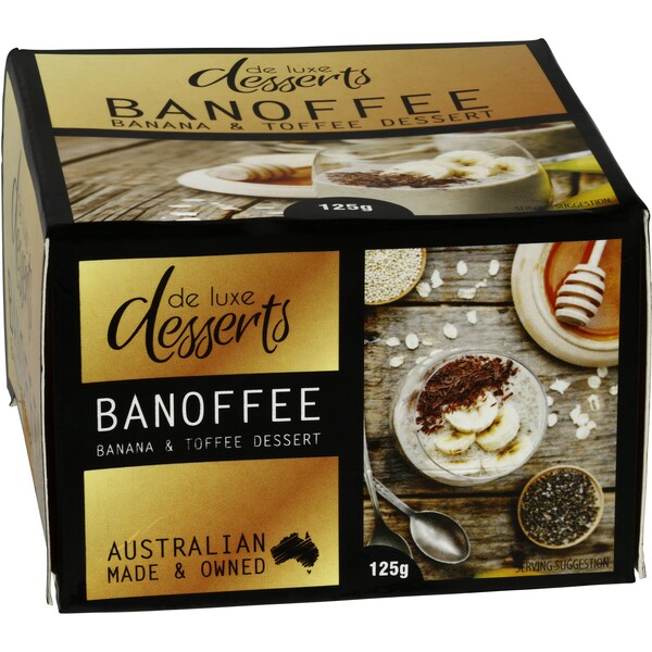 Deluxe Banoffee     Dessert 125g
