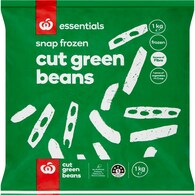 Woolworths Essentials Frozen Cut Green Beans
