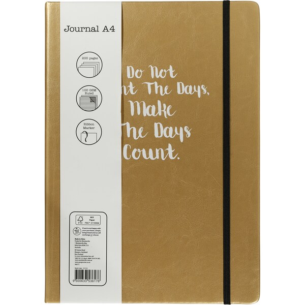 Woolworths Journal A4 each