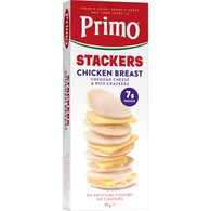 Primo Stackers Chicken Breast Cheese & Rice Crackers