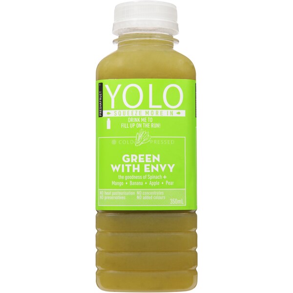 YOLO Green with     Envy 350ml 8ea