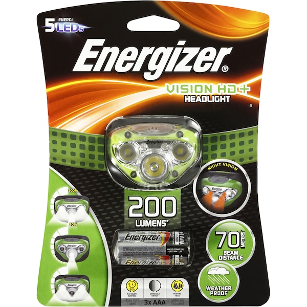 Energizer Vision Hd Plus Headlight Each
