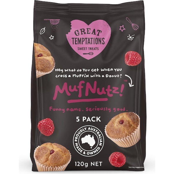 Great Temptations Mufnutz 5 pack
