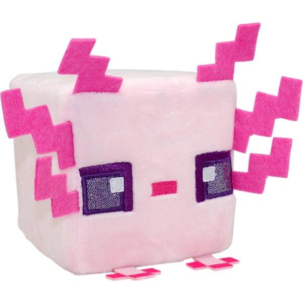 Minecraft Cubeez Plush Axolotl 10cm each