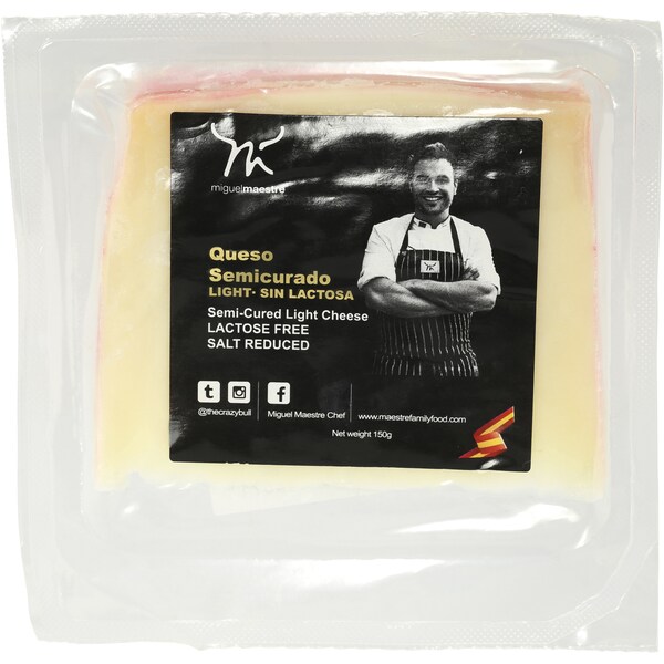 Miguel Maestre Semi Cured Light Cheese Lactose Free 150g