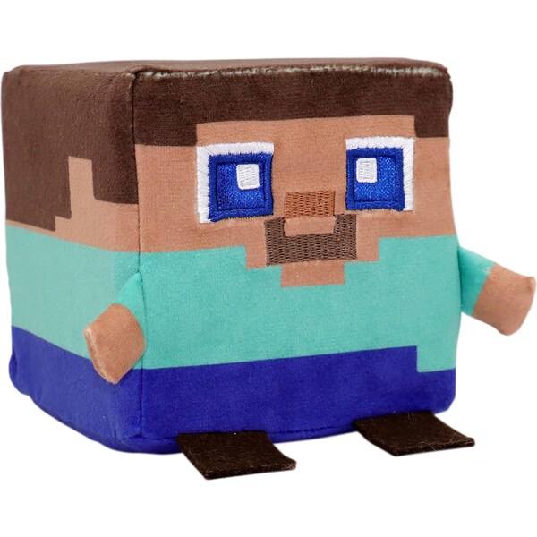 Minecraft Cubeez Plush Steve 10cm each