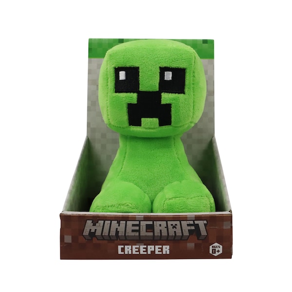 Minecraft Ooshies Plush Creeper 6 Inch each