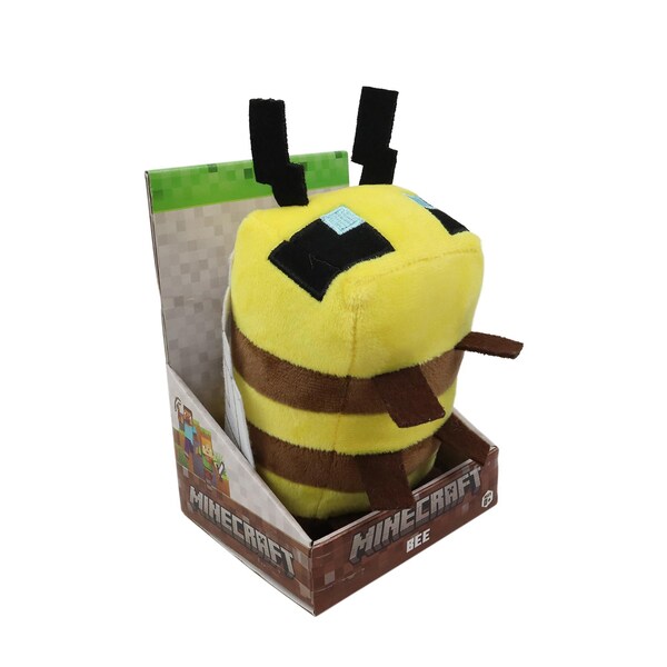 Minecraft Ooshies Plush Bee 6 Inch each