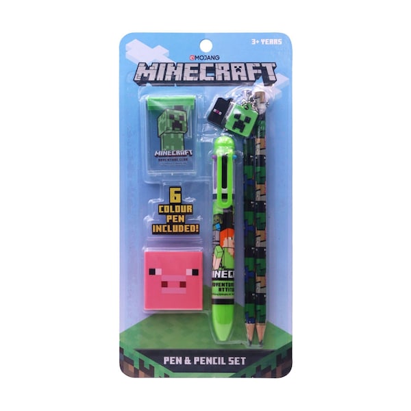 Minecraft Pen & Pencil Set each