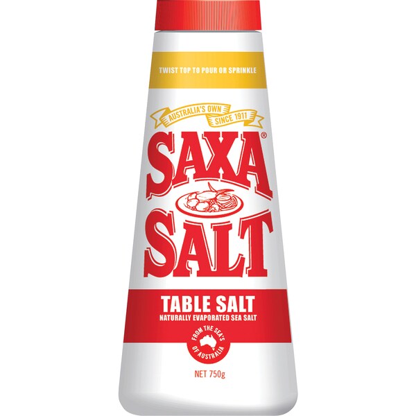 Saxa Table Salt 750g