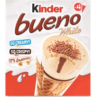 Kinder Bueno White Frozen Dessert Cones