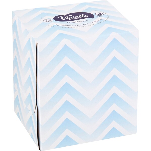 Vevelle Facial Tissue 2ply 90 pack