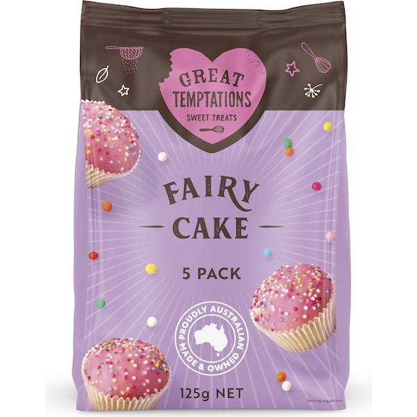 Great Temptations Fairy Cake 5 pack