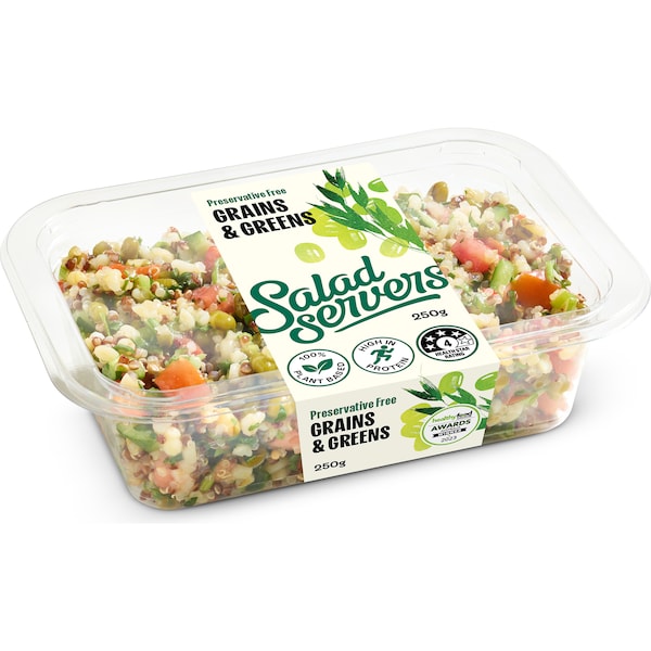 Salad Servers Grains & Greens 250g