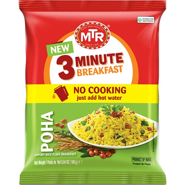 MTR 3 Minute Breakfast Poha 160g