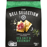 Red Rock Deli Selection Crackers Sea Salt & Rosemary