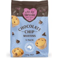 Great Temptations Chocolate Chip Muffins