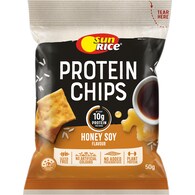 Sunrice Protein Chips Honey Soy Flavour